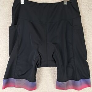 Baleaf Womens Padded Cycling Bike Shorts XL Pockets Activewear Sport Fitness